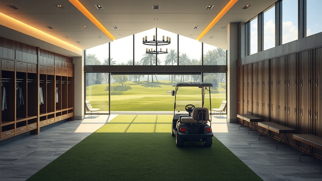 클럽하우스 및 편의시설 (realistic 스타일)