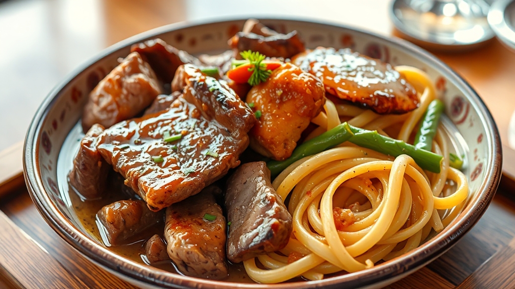 라운딩 전후 맛집 추천 (realistic 스타일)