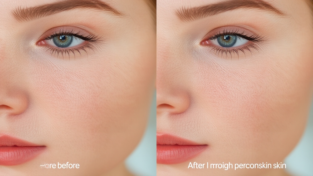 사용 전후 비교 & 놀라운 변화 (realistic 스타일)