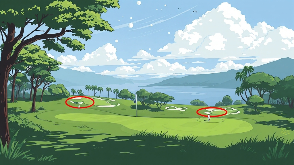 코스 공략 포인트 (illustration 스타일)