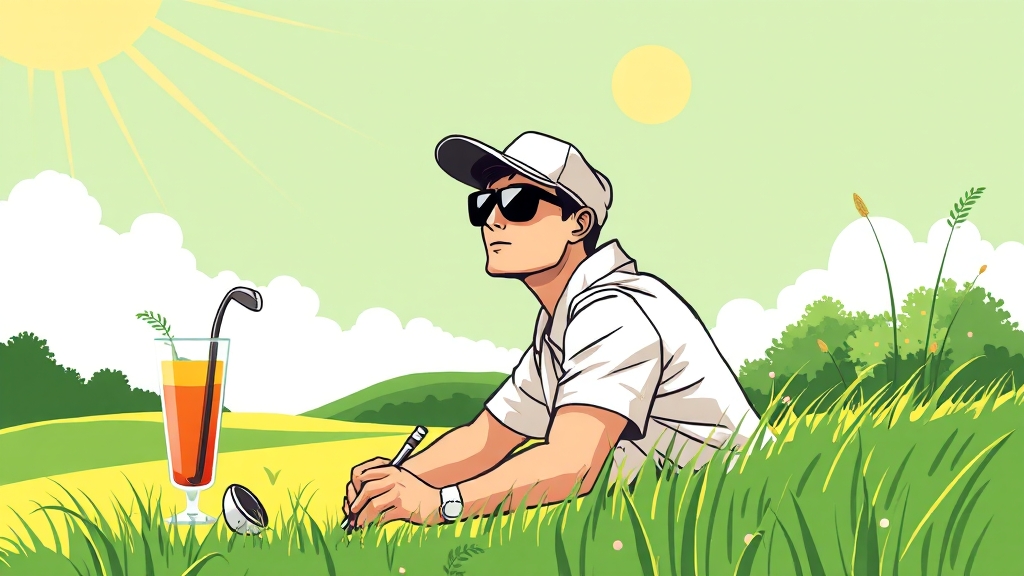 라운딩 준비물 & 유의사항 (illustration 스타일)