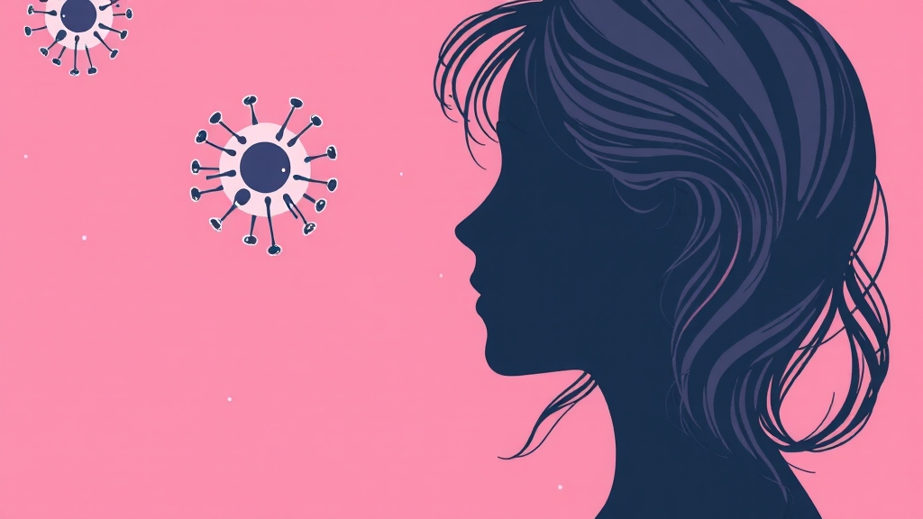 자궁경부암, 무엇일까요? (illustration 스타일)