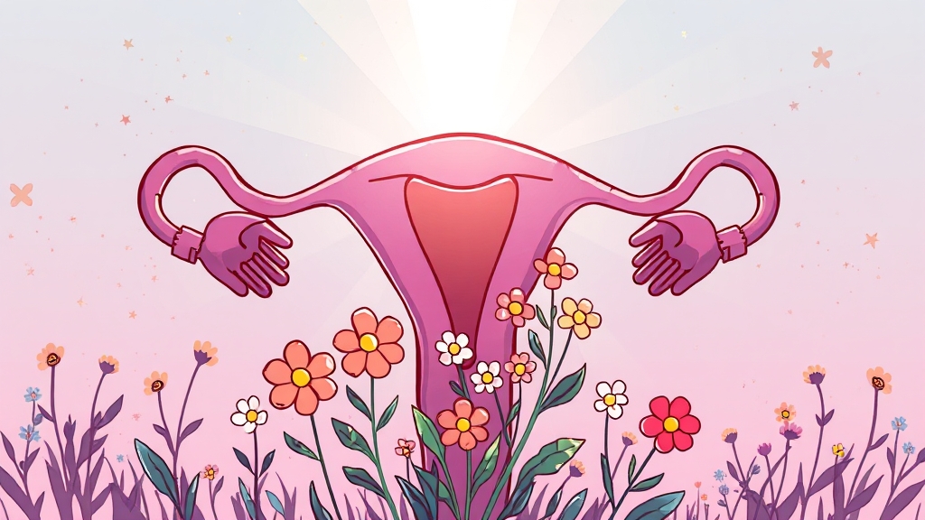 자궁경부암 치료법 (cartoon 스타일)