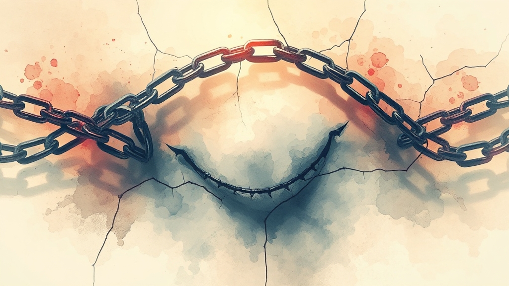 드라마 결말 해석 및 의미 (watercolor 스타일)