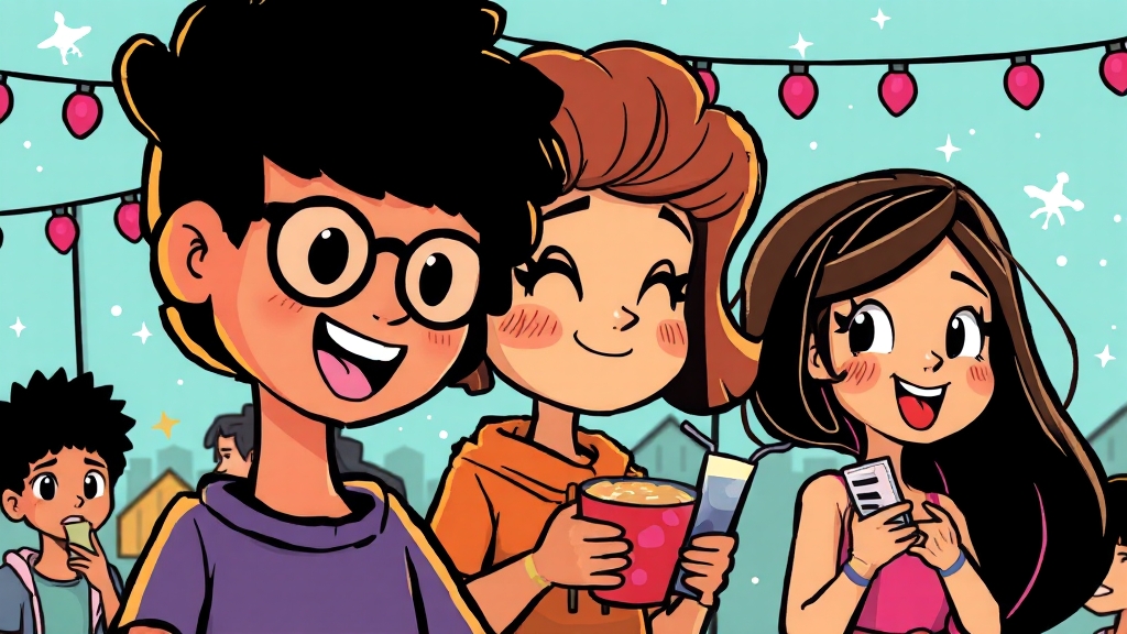 무료 웹툰 감상 방법 (cartoon 스타일)