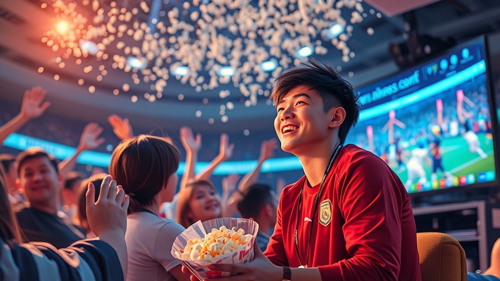 콘텐츠 플랫폼 트렌드 변화 (realistic 스타일)