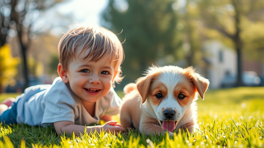 입양 후 적응과 관리 방법 (realistic 스타일)