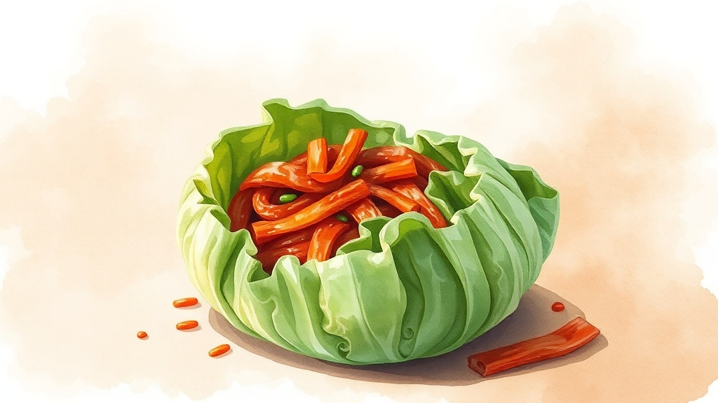 배추, 넌 누구니? (watercolor 스타일)