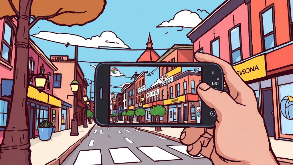 Gemini AI 기반 장소 정보 카드 분석 (cartoon 스타일)