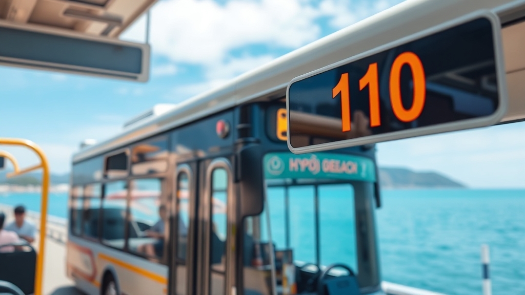 제주 대중교통 완벽 가이드 (realistic 스타일)