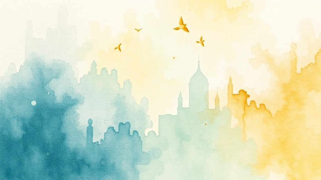 IMF 외환위기 교훈, 미래 대비는? (watercolor 스타일)