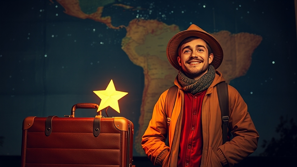 작은별 여행사 소개 (realistic 스타일)