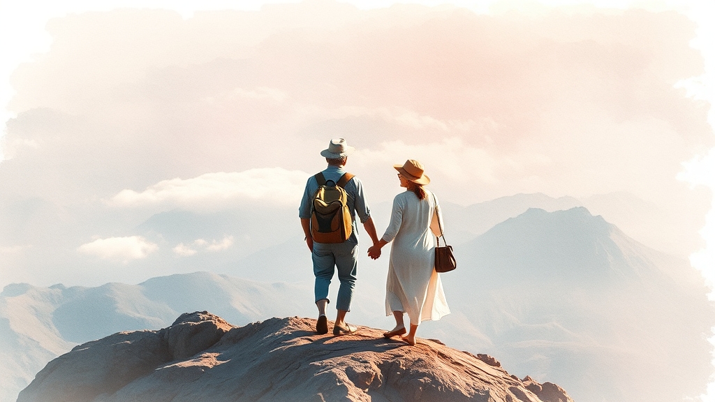 주요 여행 상품 안내 (watercolor 스타일)