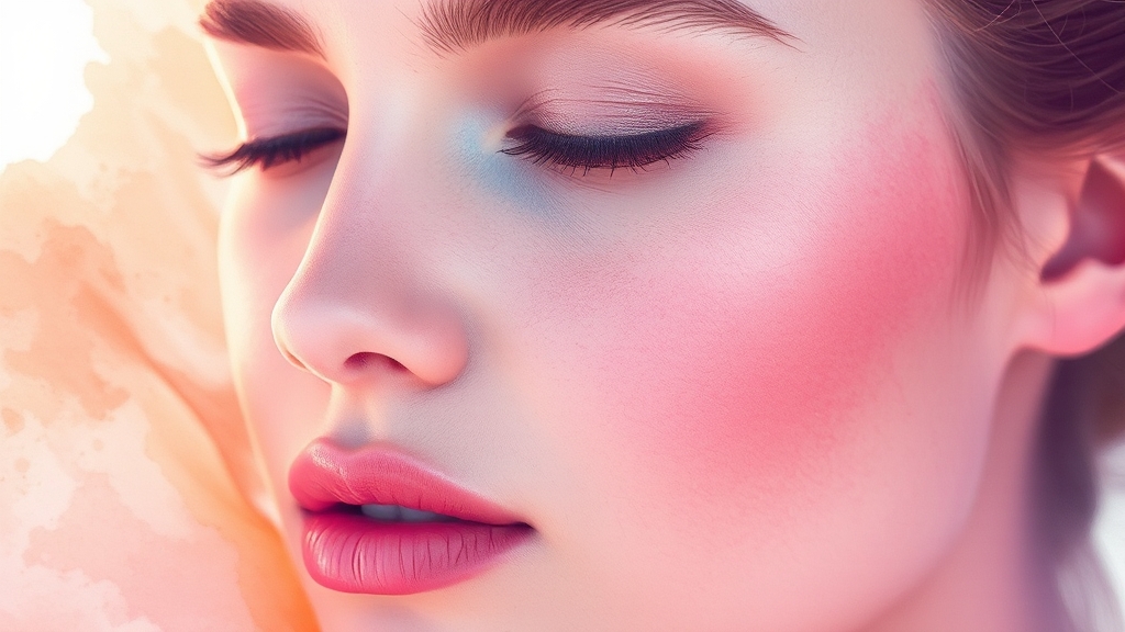 핵심 성분 & 효능 파헤치기 (watercolor 스타일)