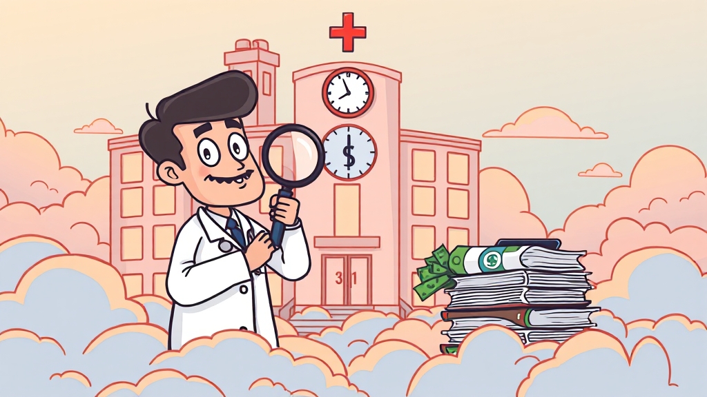 실비보험 청구 FAQ (cartoon 스타일)