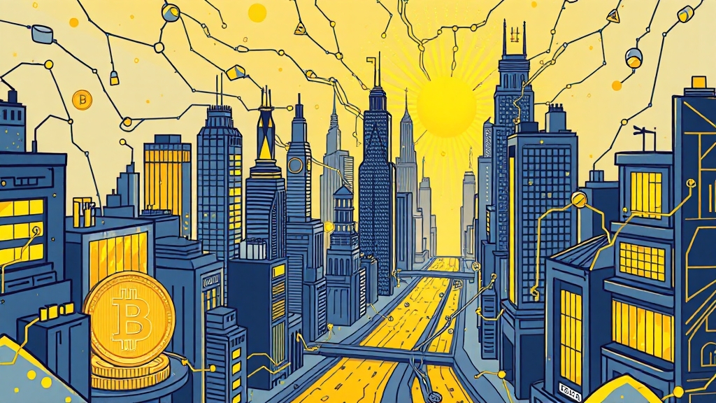 비트코인, 디지털 금 될까? (illustration 스타일)