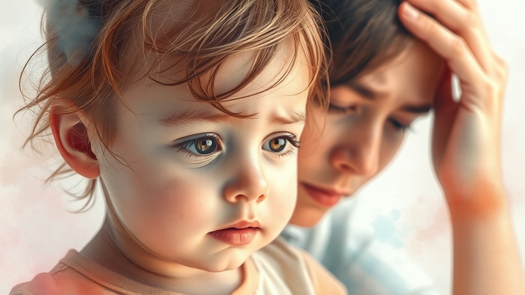 주요 증상: 놓치지 마세요! (watercolor 스타일)