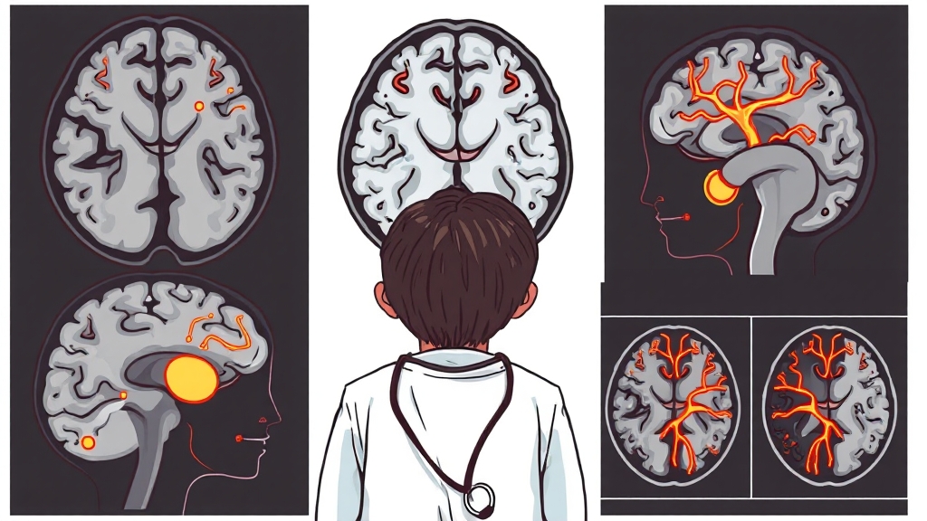 진단 방법: 어떤 검사를 받을까? (cartoon 스타일)