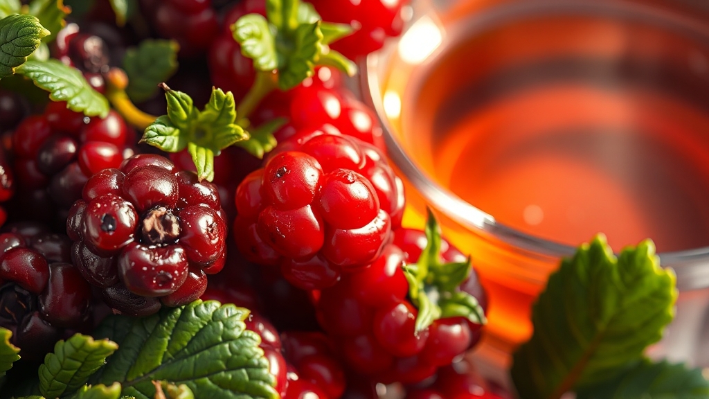 맥문동 열매 효능 알아보기 (realistic 스타일)