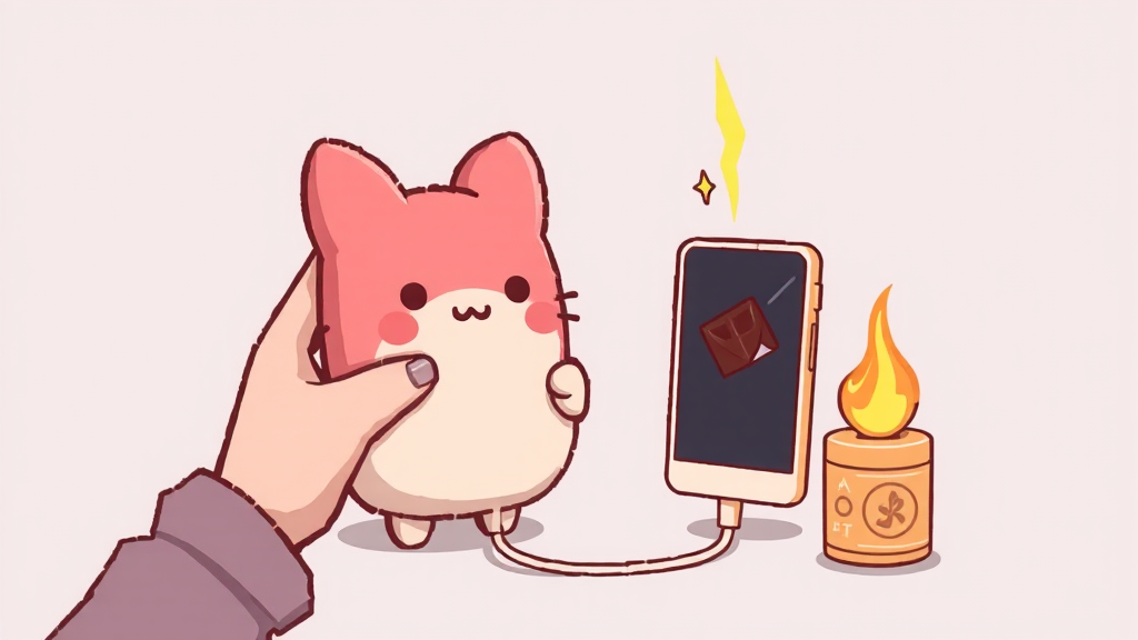 쌍쌍바 보조배터리, 어떤 제품? (cartoon 스타일)