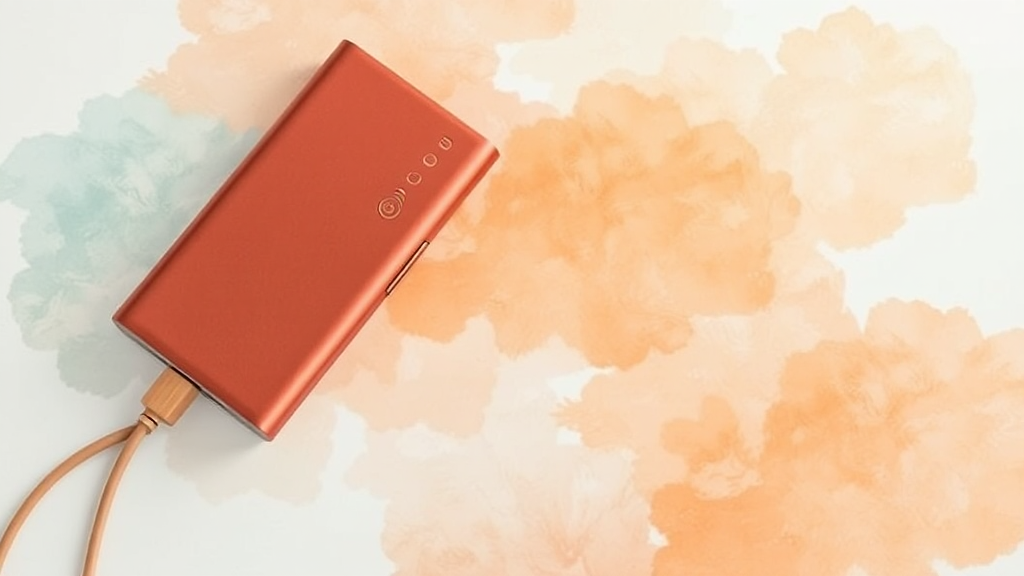 휴대성과 편의성: 가볍게 쏙! (watercolor 스타일)