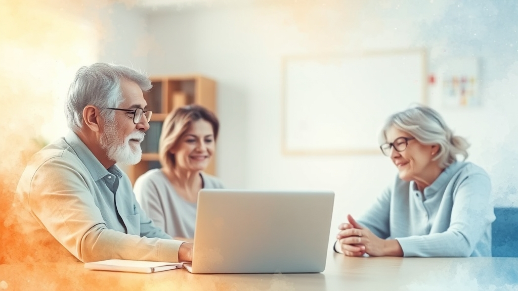 온라인 교육 신청 방법 (watercolor 스타일)