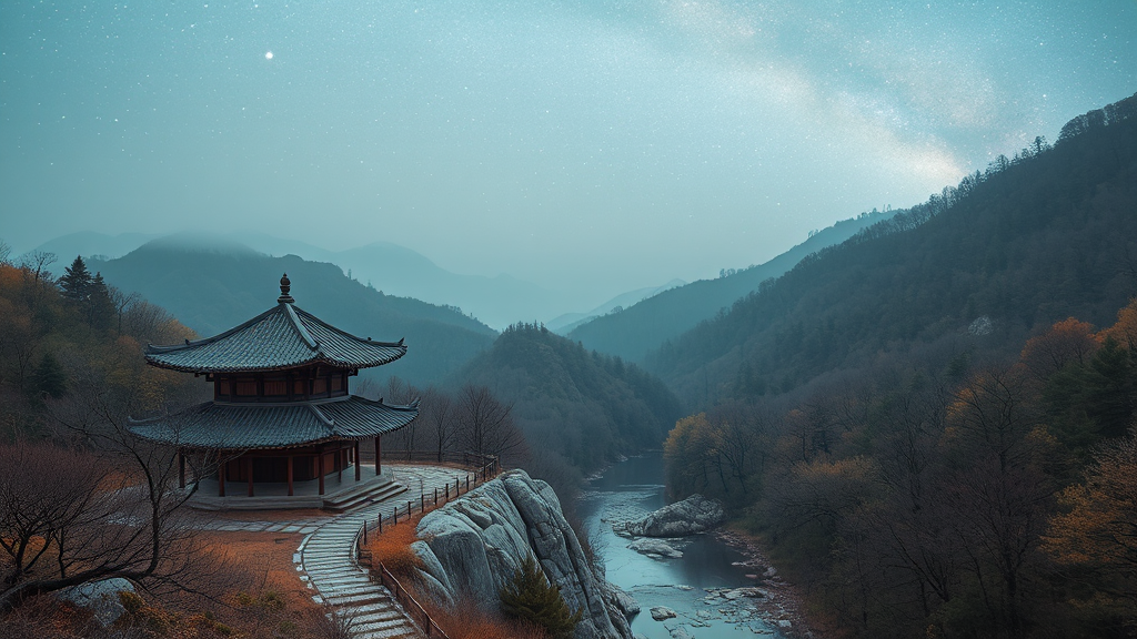 정취암 주변 즐길 거리 (realistic 스타일)